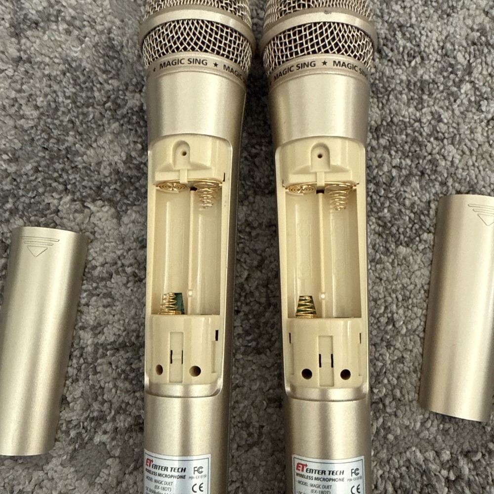 Magic Sing Karaoke System ET18K No Remote (untested) Read As-Is - Picture 5 of 12